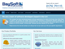 Tablet Screenshot of baysoft.co.uk